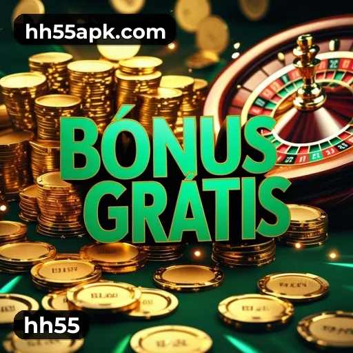 hh55 bônus R$5.000 + 500 giros - Rollover 35x, prazo 30 dias, 38% taxa conversão